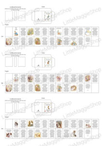 Miniature Printable Books For Dollhouse 1 12 Downloadable Etsy