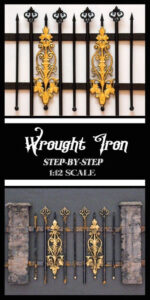 Miniature Wrought Iron Fencing Thicketworks Modern Design In 2020