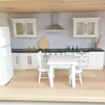 Modern Dollhouse Kitchen Diy Kitchen Furniture Modern Dollhouse