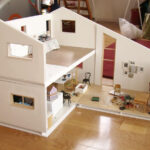 Modular Dollhouse Made From Foam Board Doll House Plans Doll House