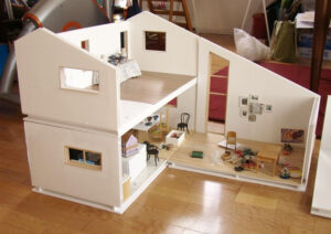 Modular Dollhouse Made From Foam Board Doll House Plans Doll House