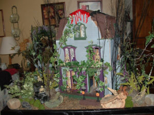 My First Haunted Dollhouse Halloween Of 2012 Christmas Fairy Garden