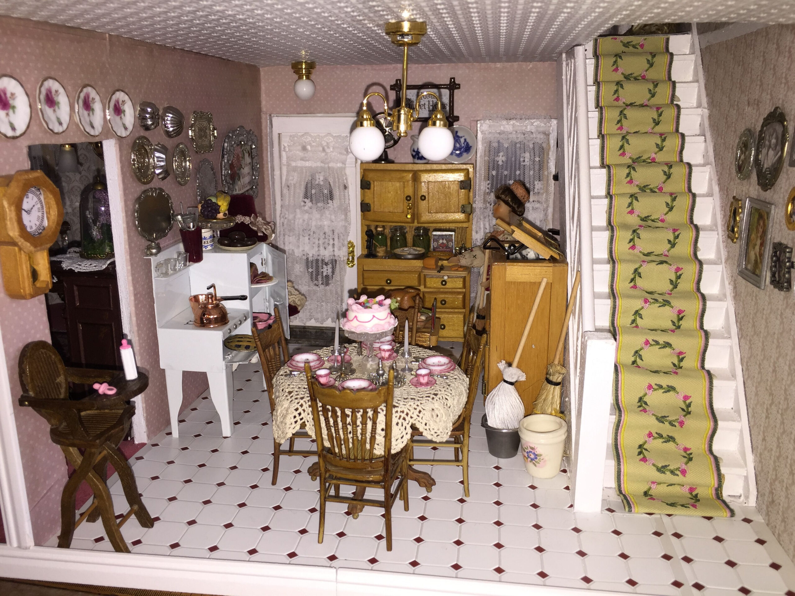 My Victorian Dollhouse Kitchen Dollhouse Kitchen Victorian Dollhouse 