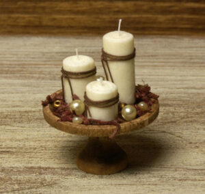 Noble Miniature Fall Candles For Your Dollhouse Etsy Fall Candles