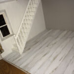 Our New Wooden Dollhouse Floor Made From Paint Sticks Painted With