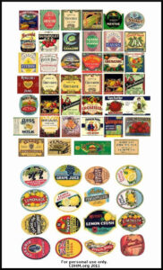 Paint Can Label Template Inspirational Food Labels Vintage Doll House