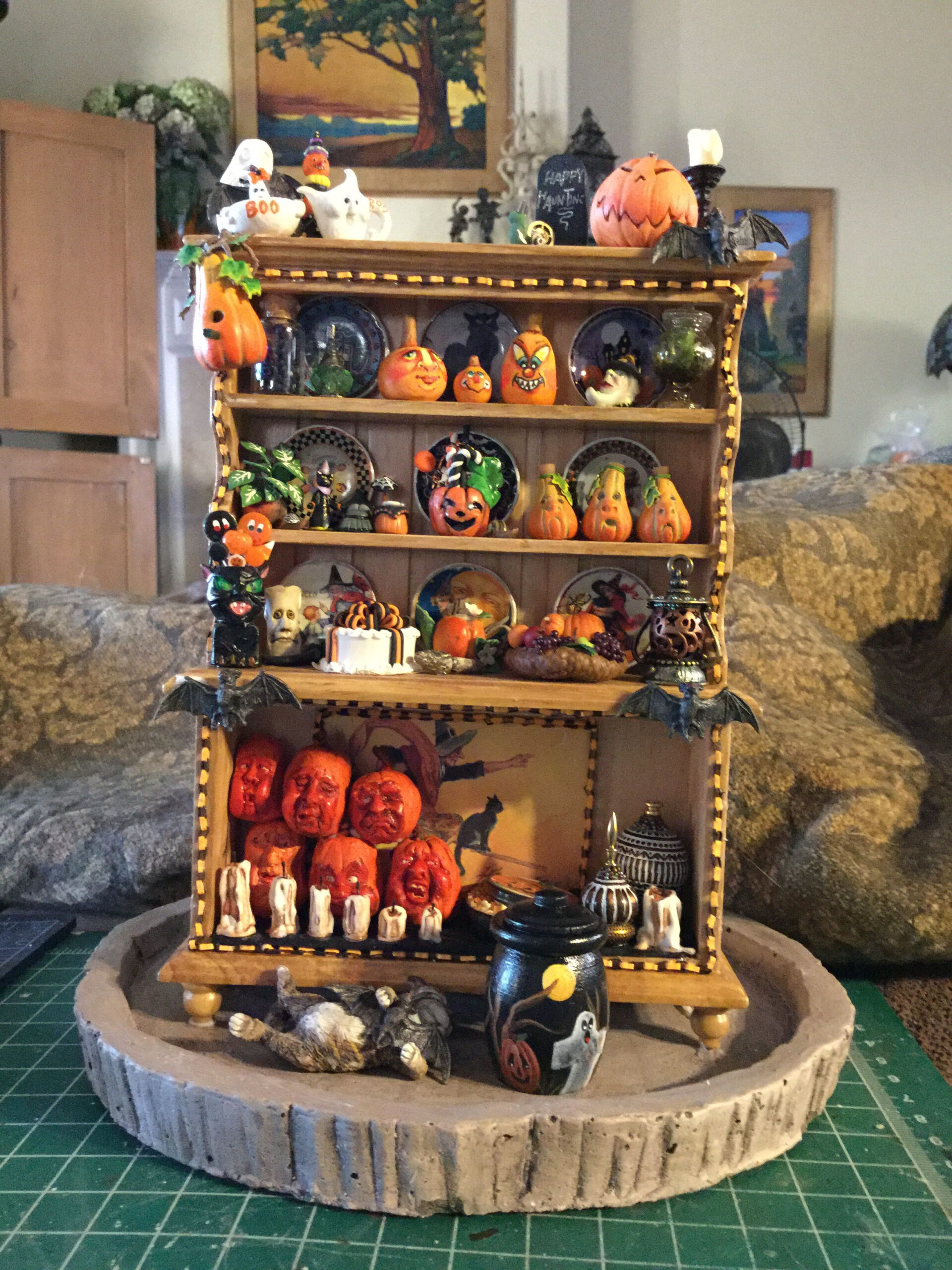 Pin By Jean DeVilbiss On My Miniatures Halloween Miniatures 