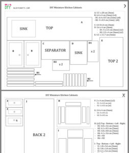 Pin By Silvia On My Tiny House Diy Dollhouse Miniature Kitchen Diy