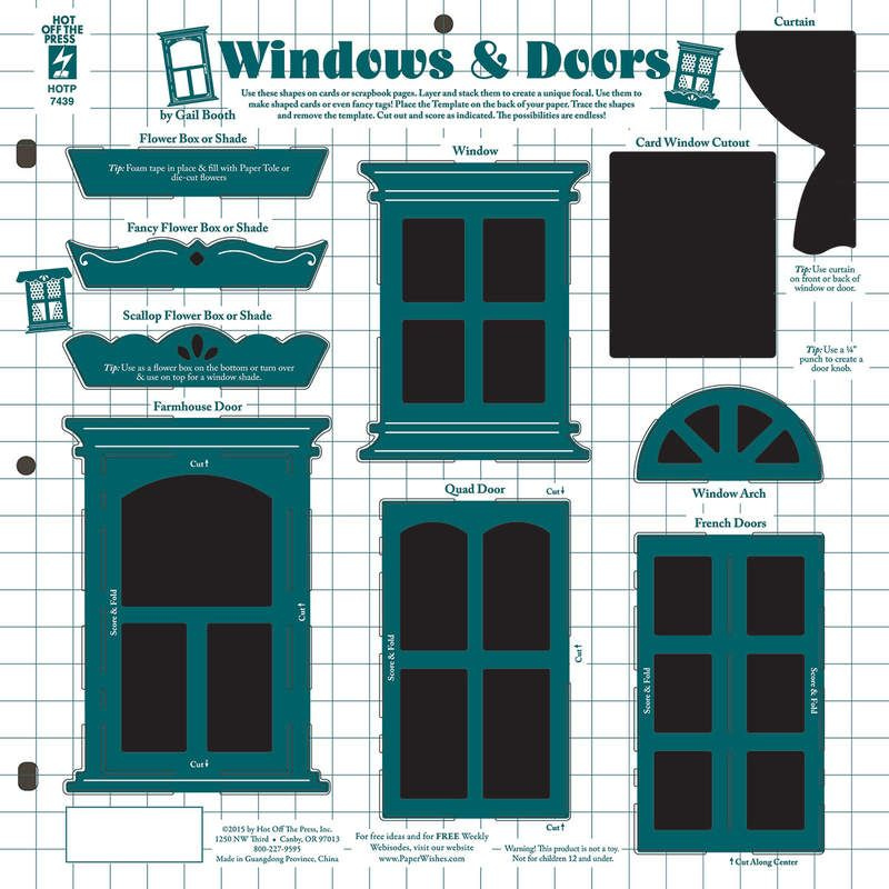 Printable Dollhouse Windows And Doors