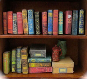 Pin On Miniature Dollhouse Books Mini Books 1 Scale