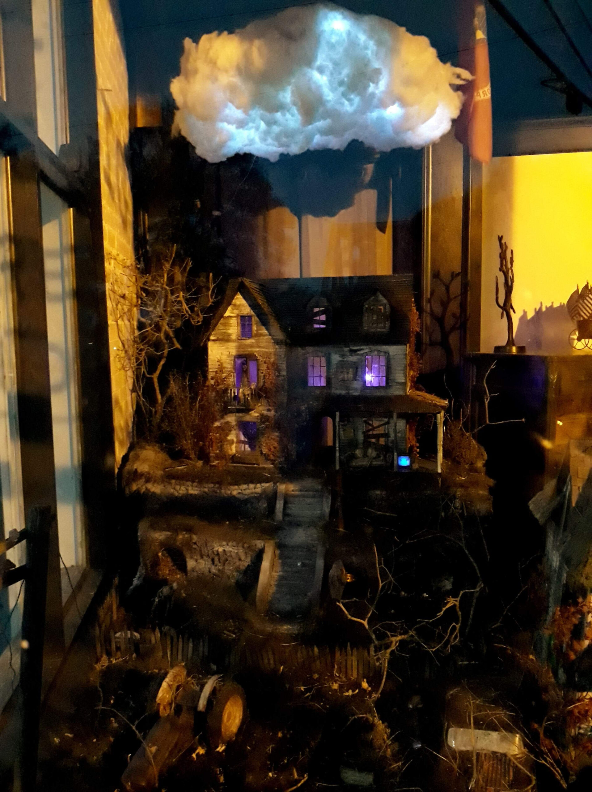 Haunted Dollhouse Background