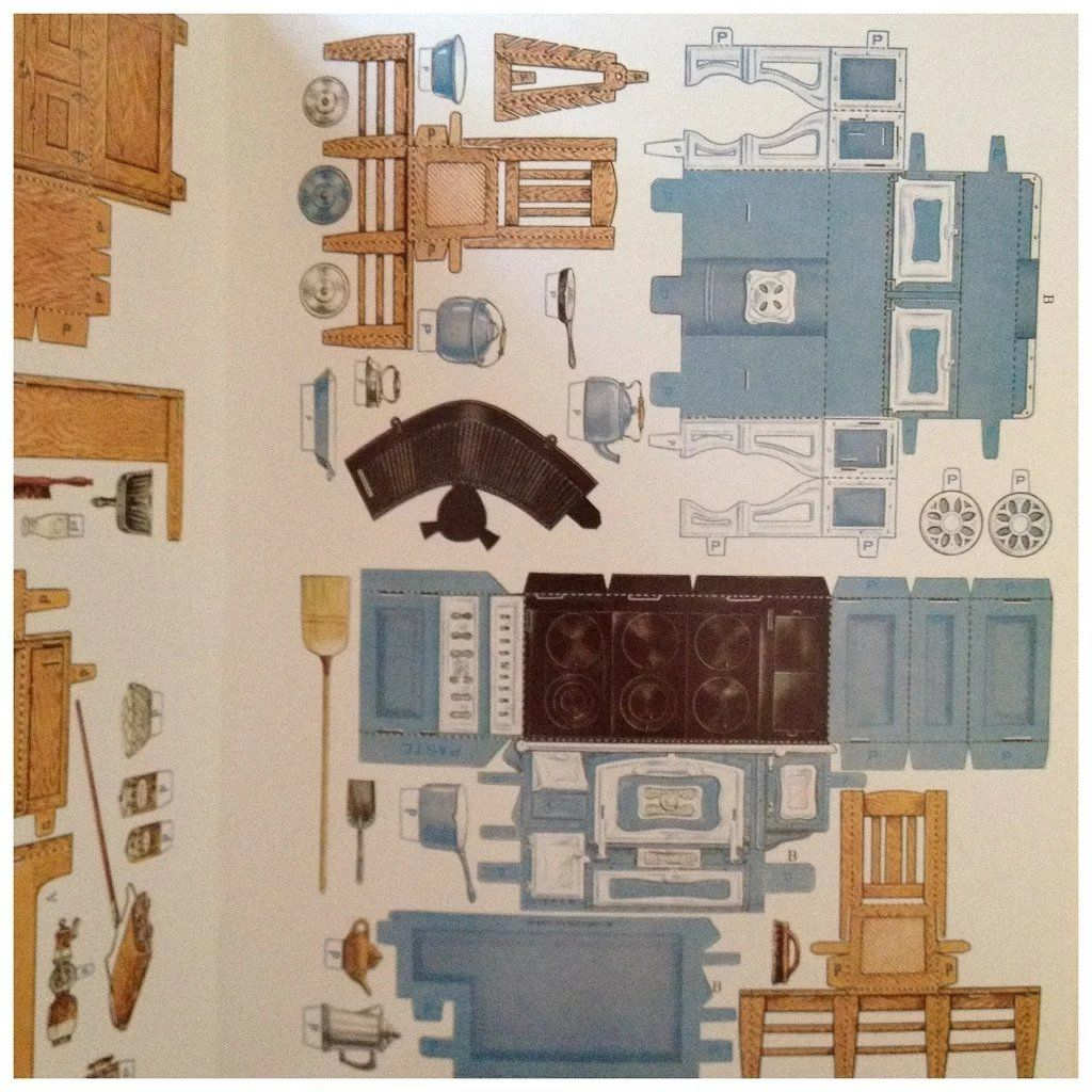 Pin On Paper Doll House