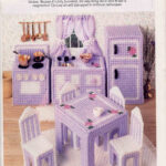 Plastic Canvas Miniature Doll House Kitchen Furniture Pattern 3 00