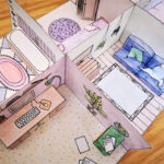 Printable 4 Room PAPER DOLLSHOUSE Kit Bundle Of 4 Pop Up Etsy UK