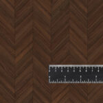 Printable Dollhouse Flooring 1 12 Dark Wood Chevron Floor Etsy