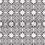 Printable Dollhouse Flooring Mexican Tile Cement Black White Etsy