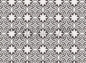 Printable Dollhouse Flooring Mexican Tile Cement Black White Etsy