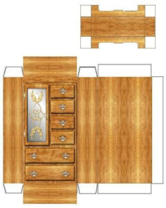 Printable Dollhouse Furniture Templates Paper Doll House Paper