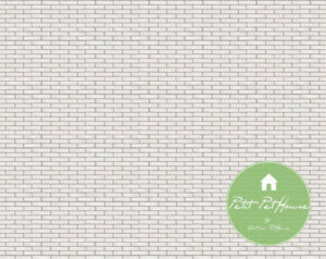 Printable Seamless White Brick Wall Dollhouse Wallpaper Etsy