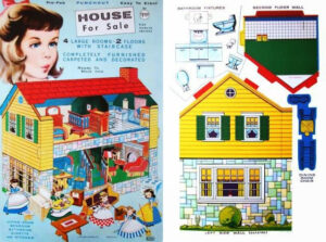 Printable Vintage Papercraft Dollhouse