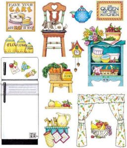 Redwood Retro Free Miniature Dollhouse And Barbie Printables