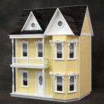 Scale One Inch Princess Charlotte Wooden Dollhouse Kit 1 12 Scale