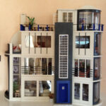 This Is My Modern Version Of The Malibu Beach Dollhouse Kit By The