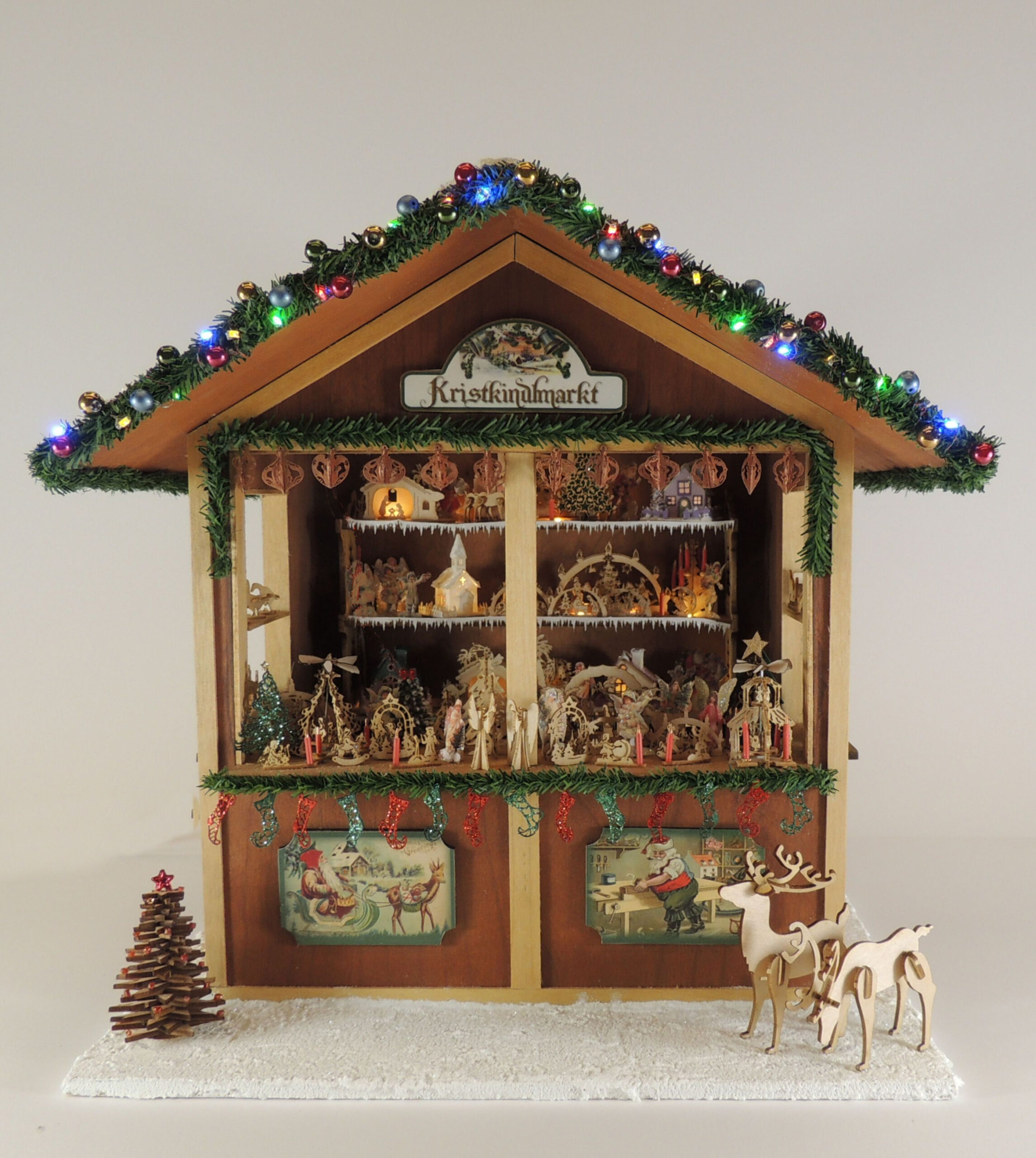 This Photo Is Of My Newest Online Class Project A 1 12 Scale Christmas 