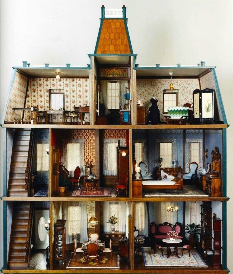 Victorian Dollhouse Accessories And Furniture Dollhouse Decorating 