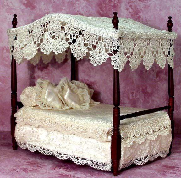 Victorian Dollhouse Beds