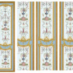 Victorian Wall Panels Wallpaper 1 12th Or 1 24th Scale 11 Dolls House