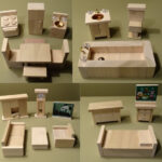 Wooden Dollhouse Furniture Hand Crafted 2013 By Upperairs On Etsy 39