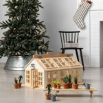 Wooden Toy Greenhouse Hearth Hand With Magnolia Wood Doll House