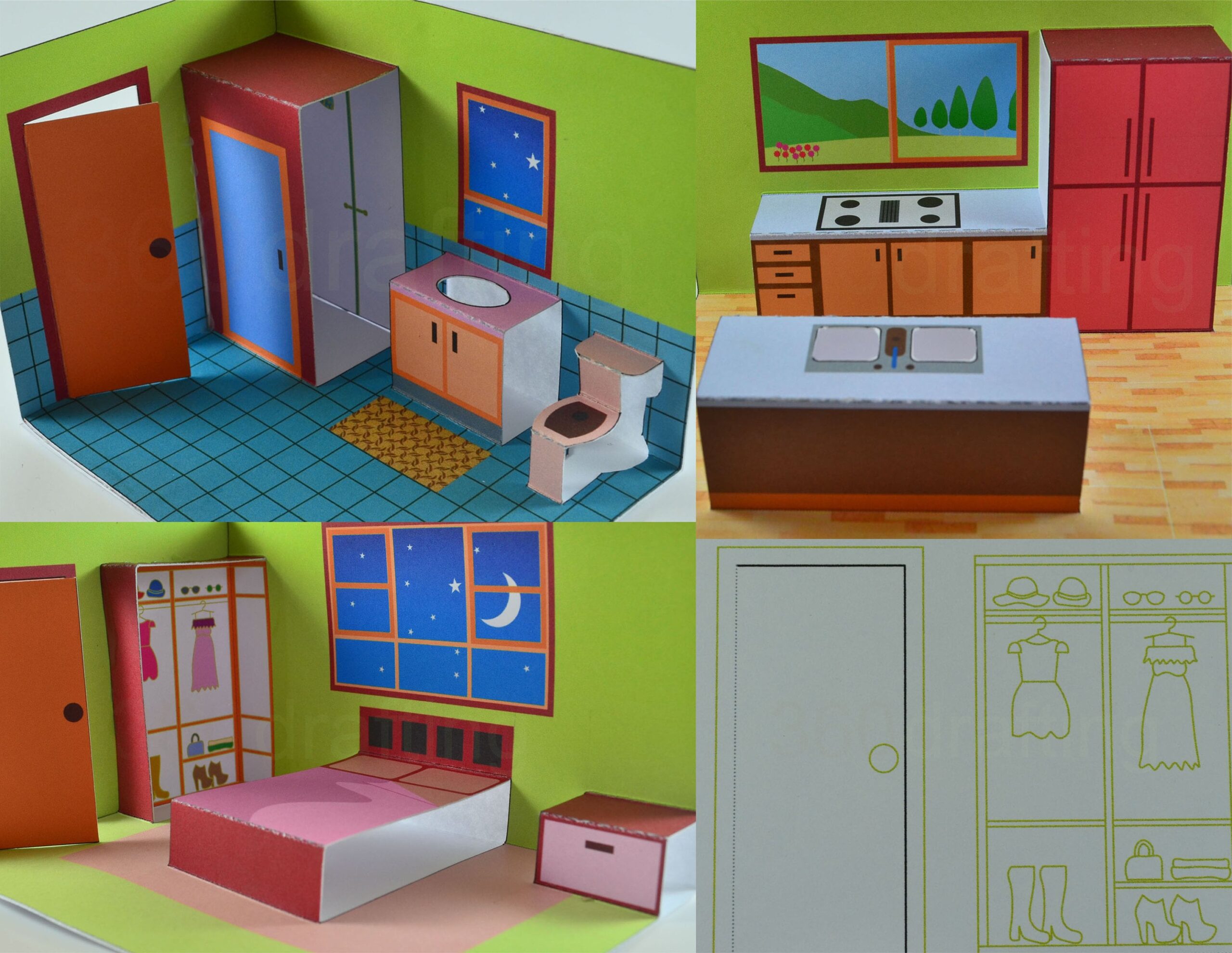 3d Printed Doll House Furniture 3d Printed Doll House Furniture