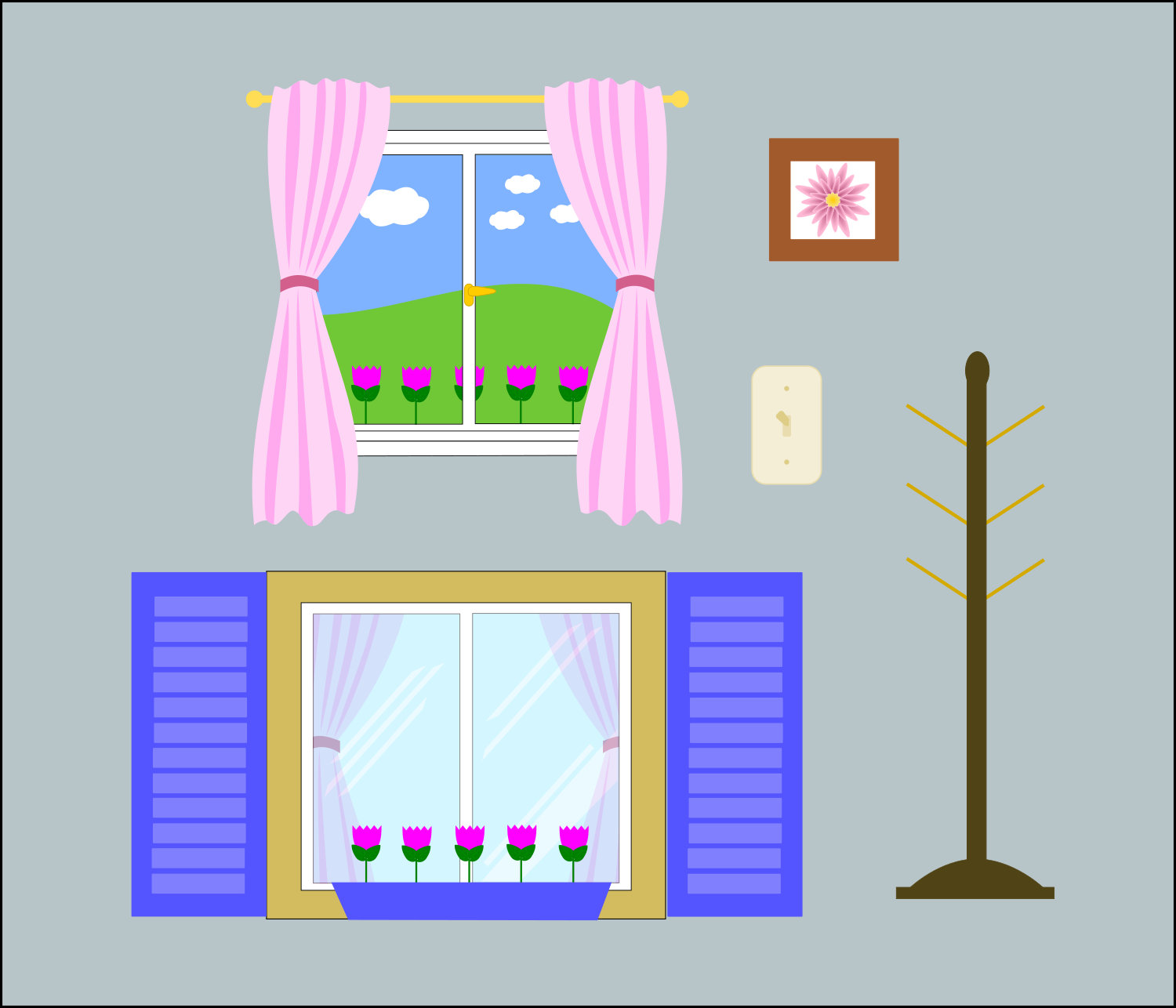 Dollhouse Decals Printable Window And