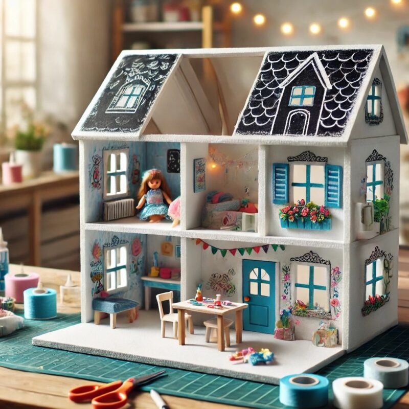 How To Make A Foam Board Dollhouse