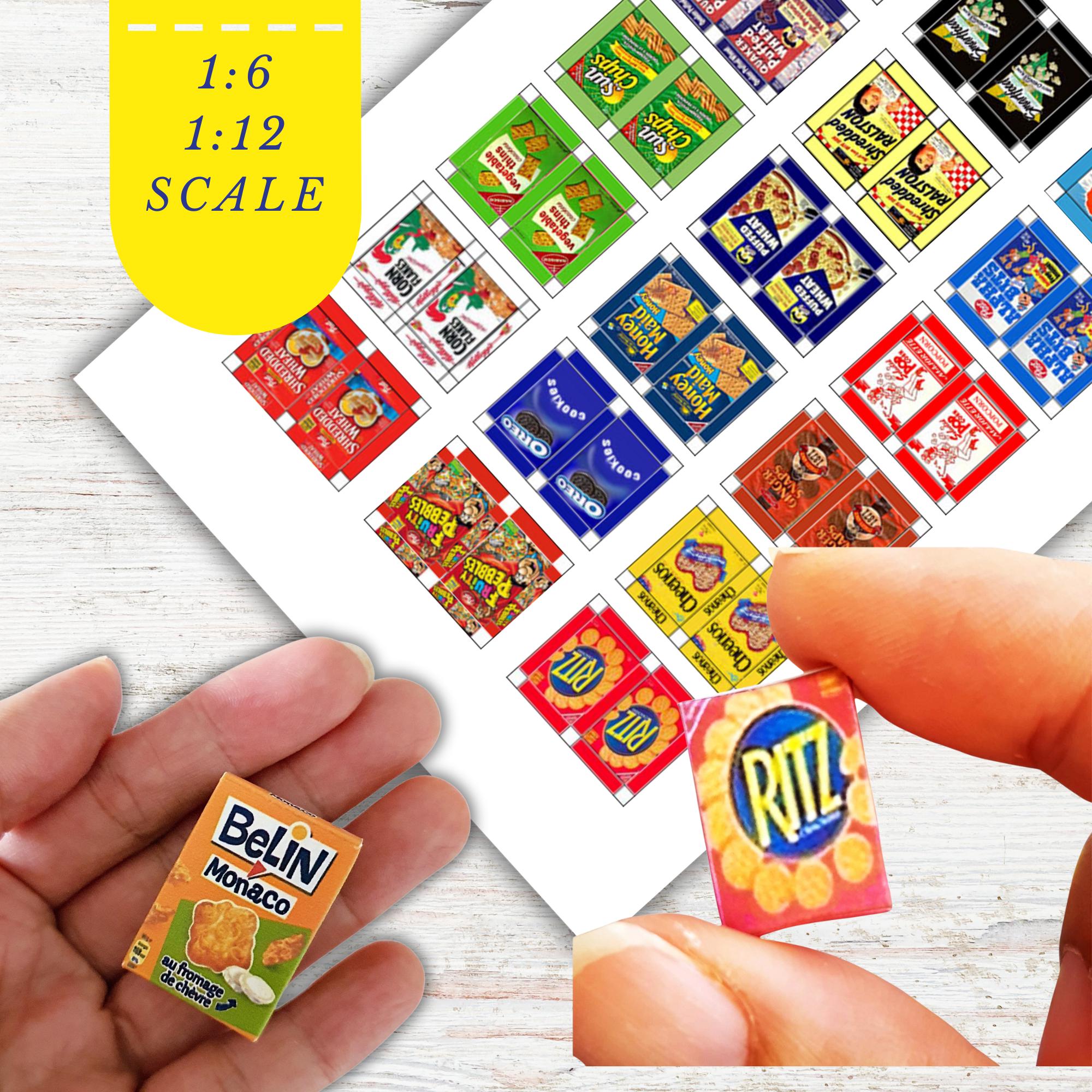 Printable Dollhouse Miniature Snack