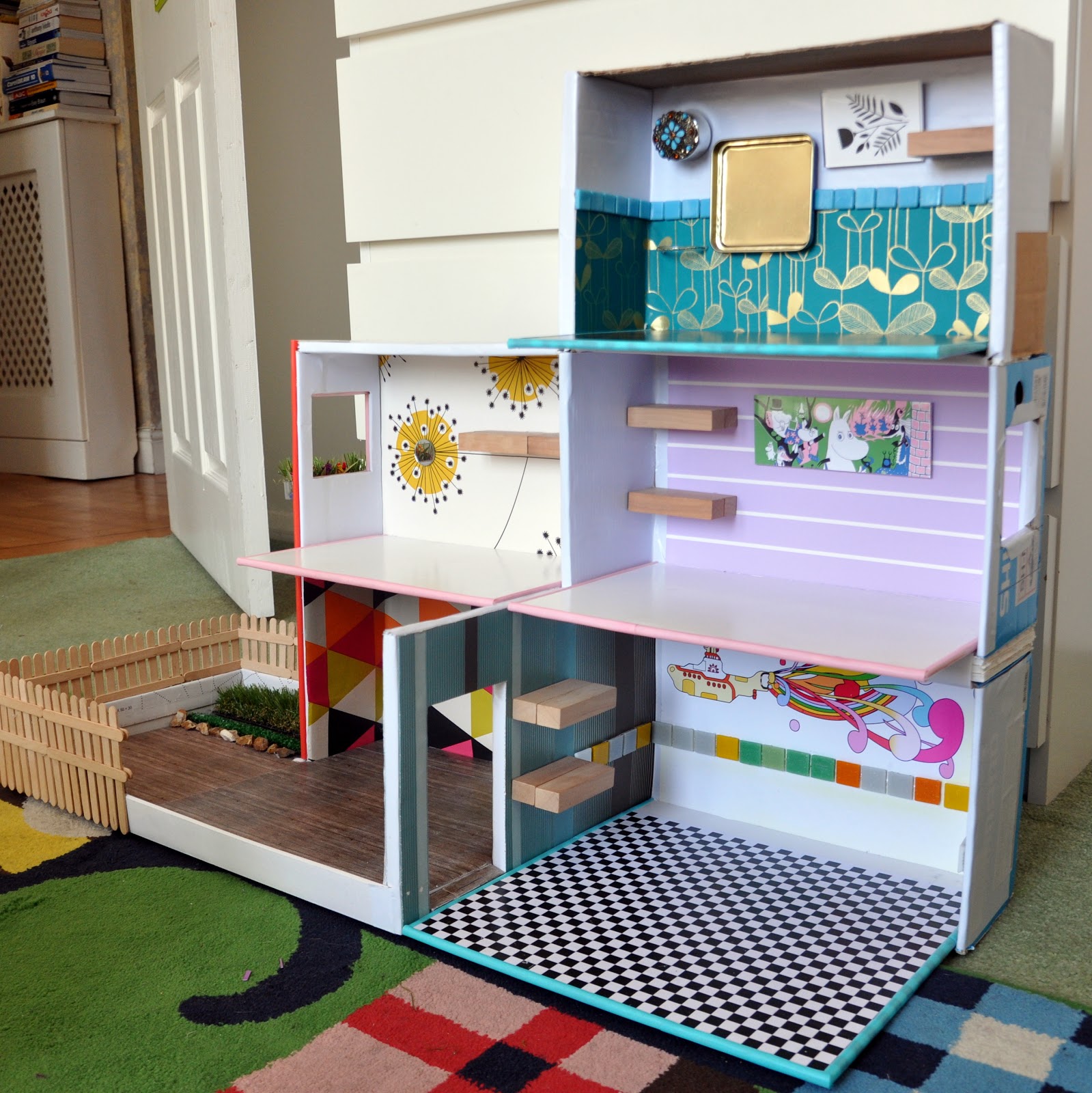 Upcycled Dolls House